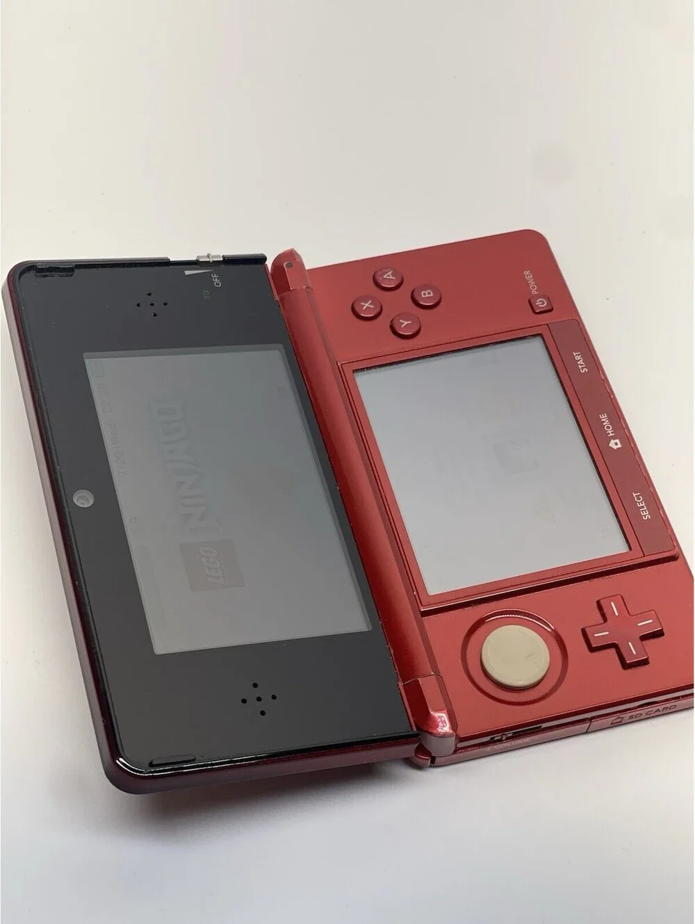 Nintendo 3DS Red Handheld Console Tested Working Excellent Condition